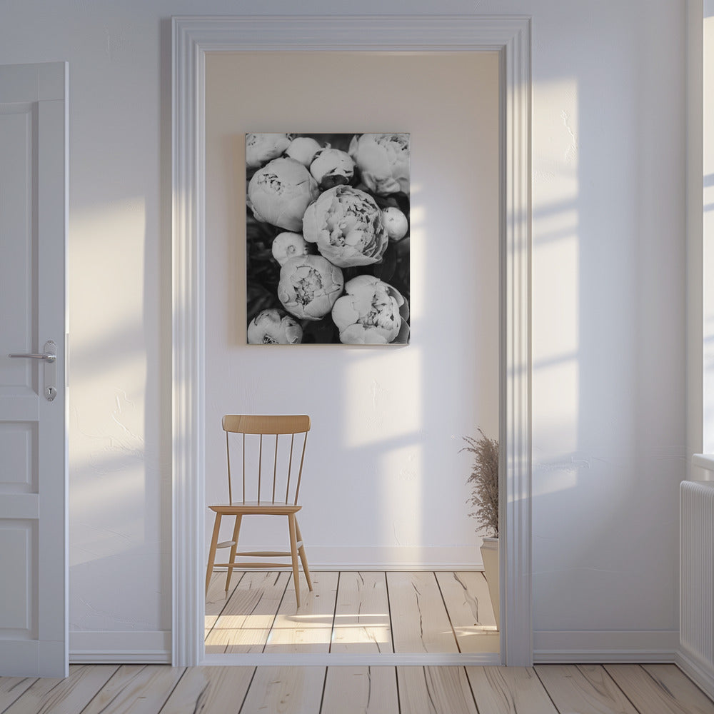 Pioenrozen | Canvas