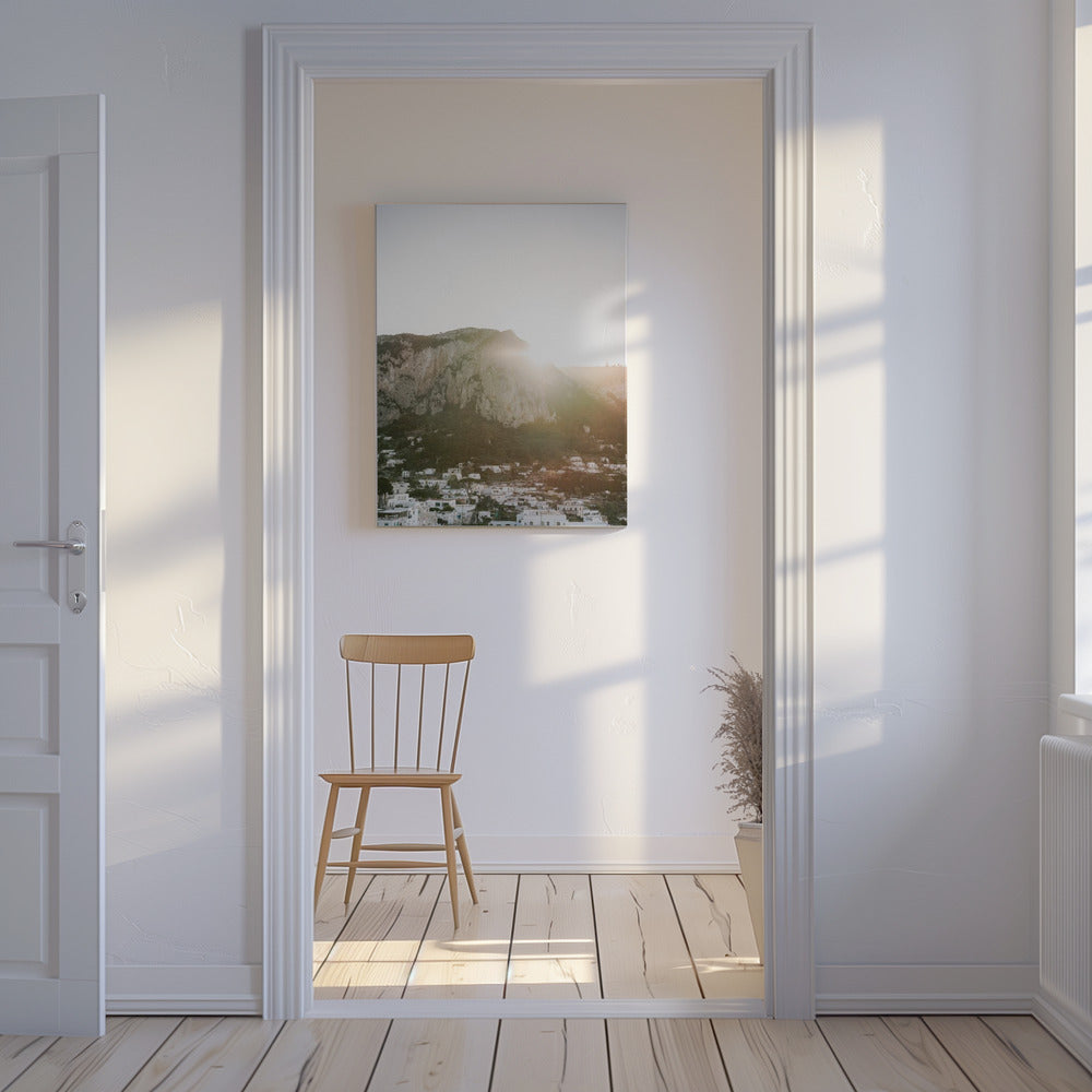 Capri Zonsondergang | Canvas