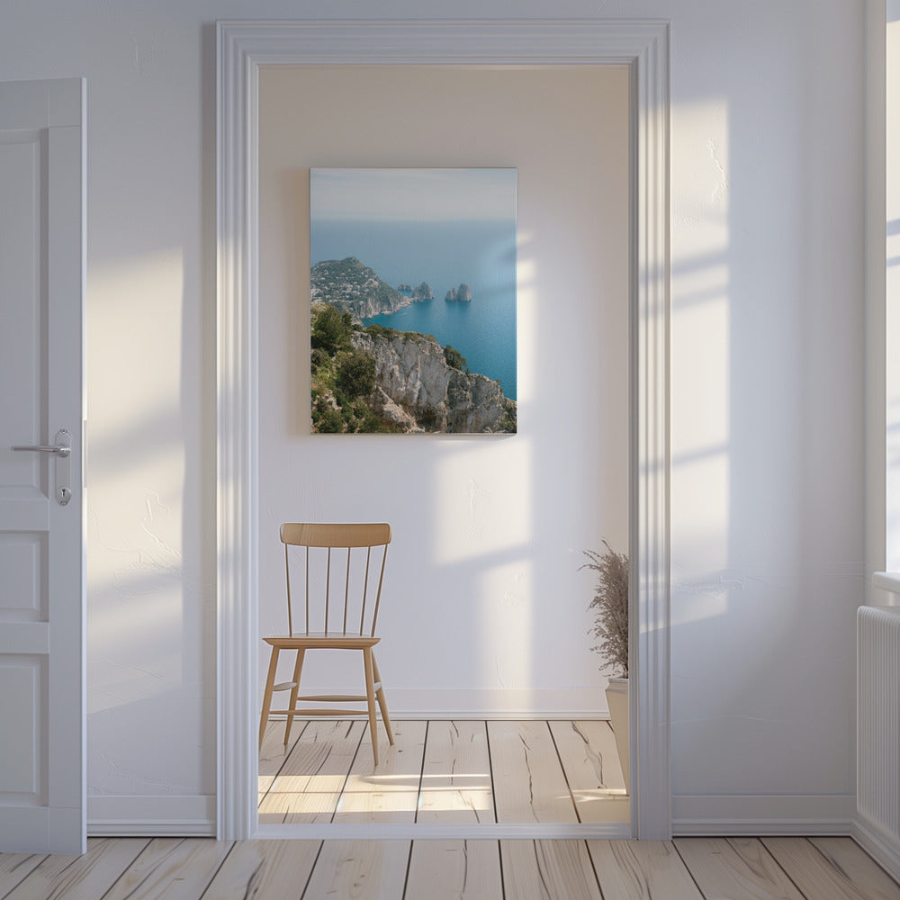 Kust van Capri, Italië | Canvas