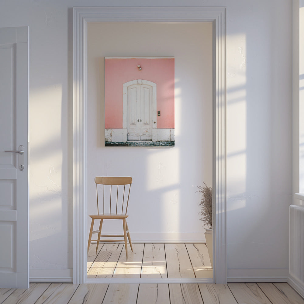 The white door Lisbon | Canvas