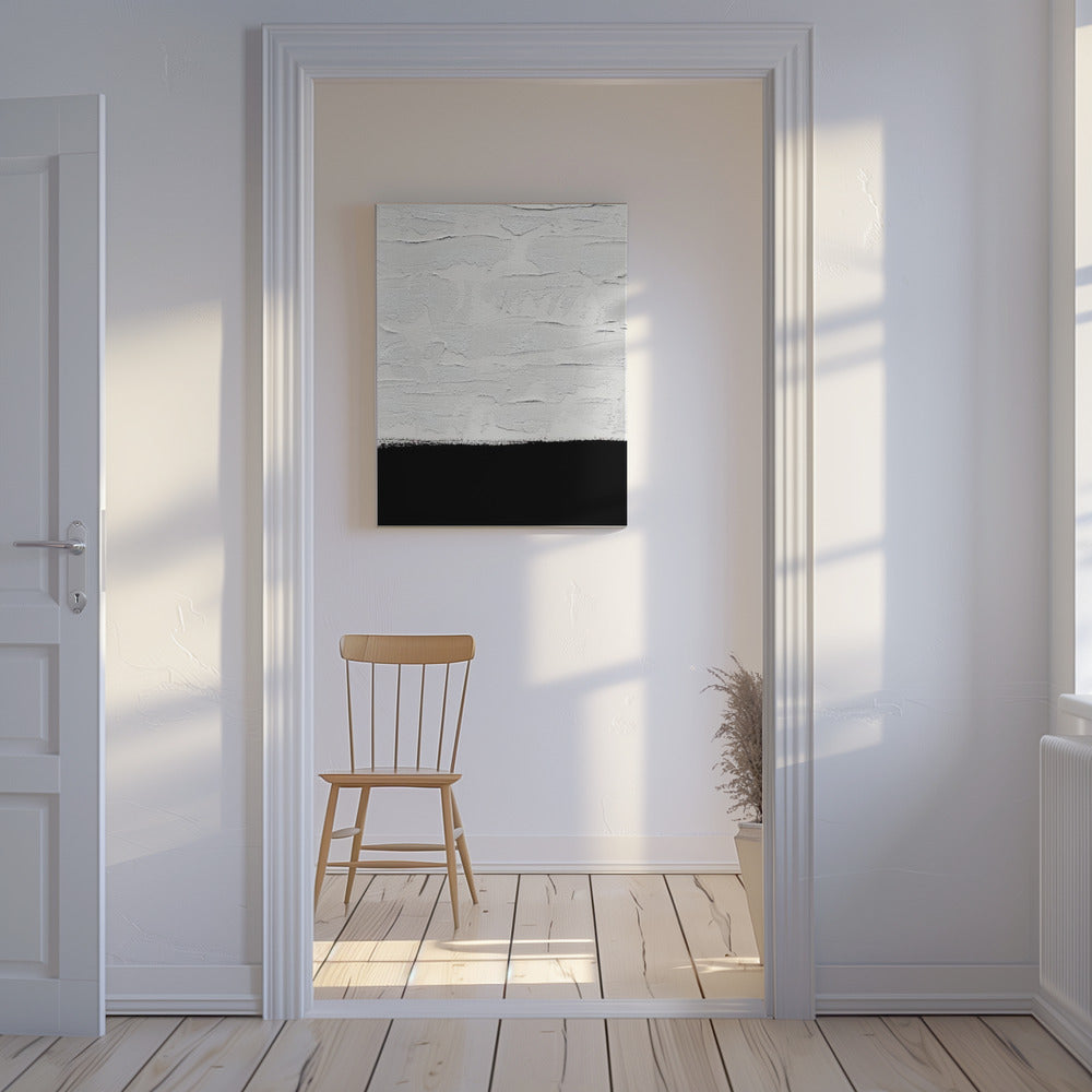 Gestructureerde sereniteit | Canvas