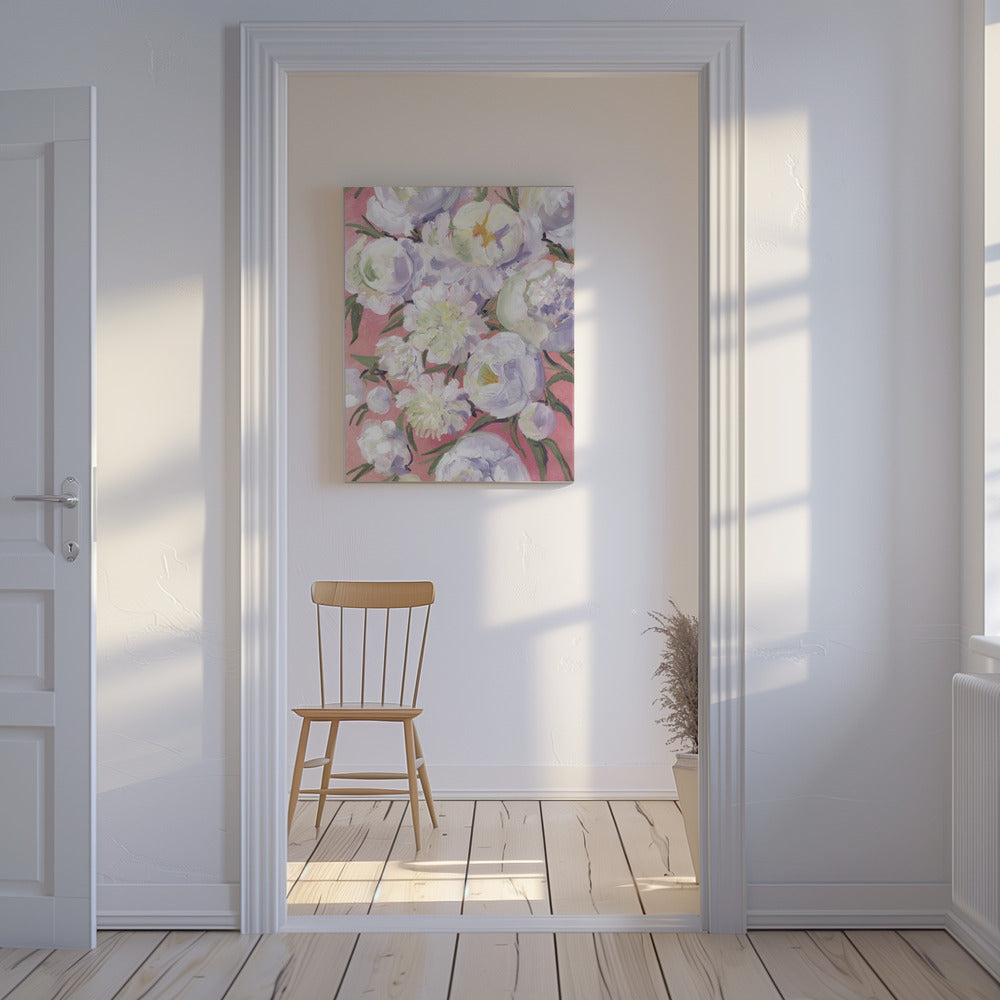 Kinsly schilderachtig boeket | Canvas