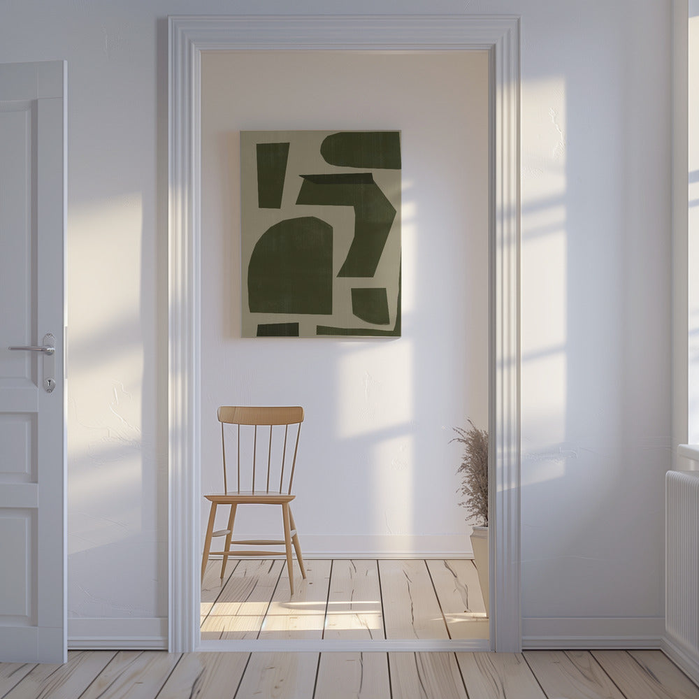 Vormen in harmonie | Canvas