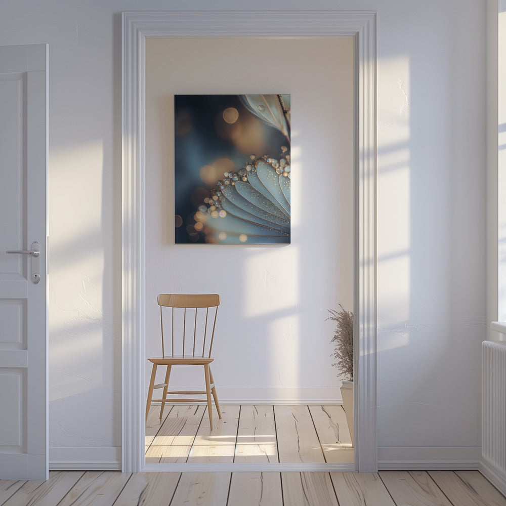 Dauwbloemige elegantie | Canvas