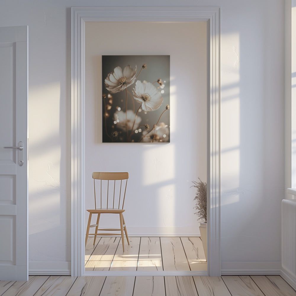 Bloemblaadjesgloed | Canvas