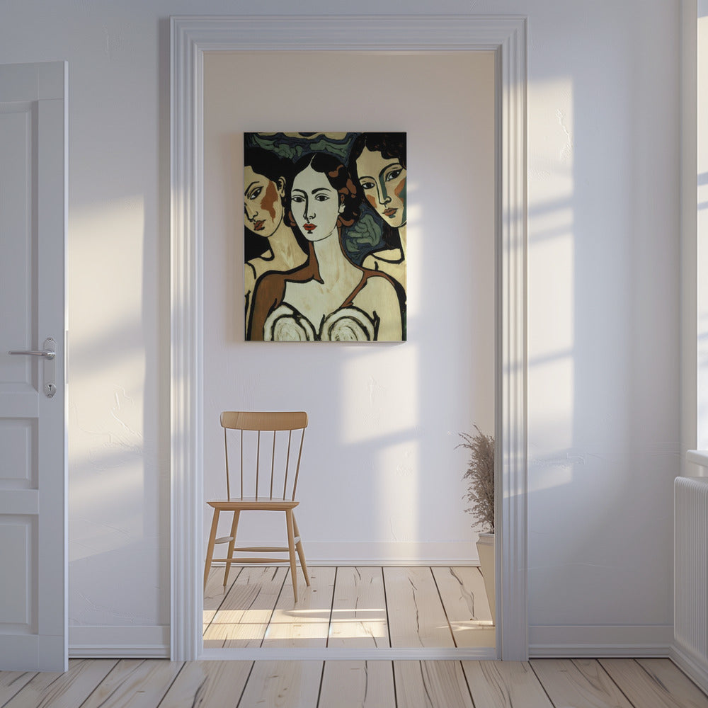 Trio van elegantie | Canvas