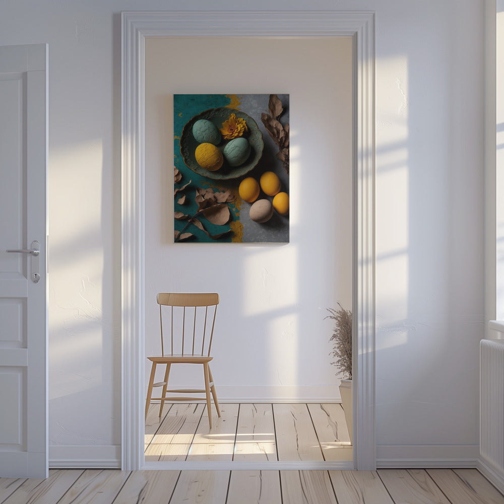 Etherische Eieren | Canvas