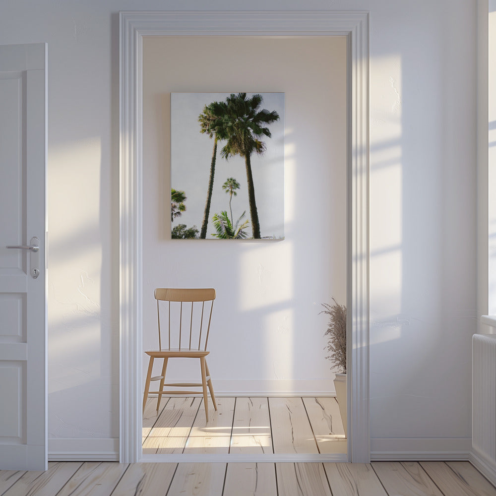 Vind mij onder de palmboom | Canvas