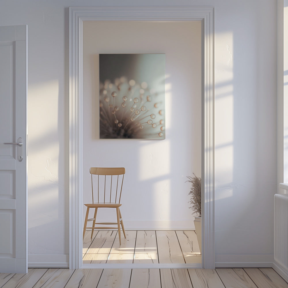 Dromerige paardenbloem | Canvas