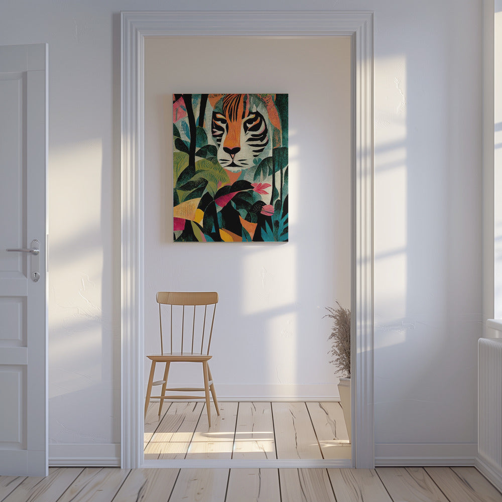 Jungle Majesteit | Canvas