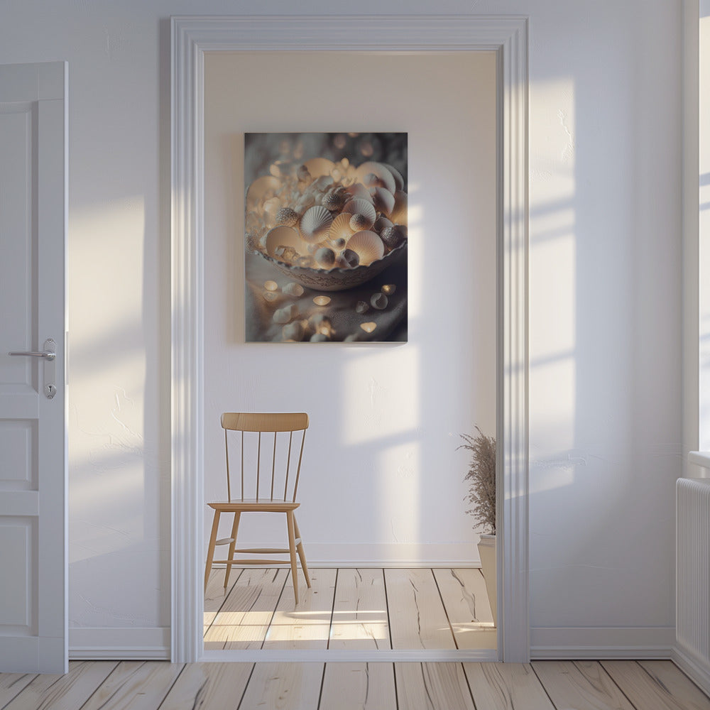 Betoverde Glow Schelpen | Canvas