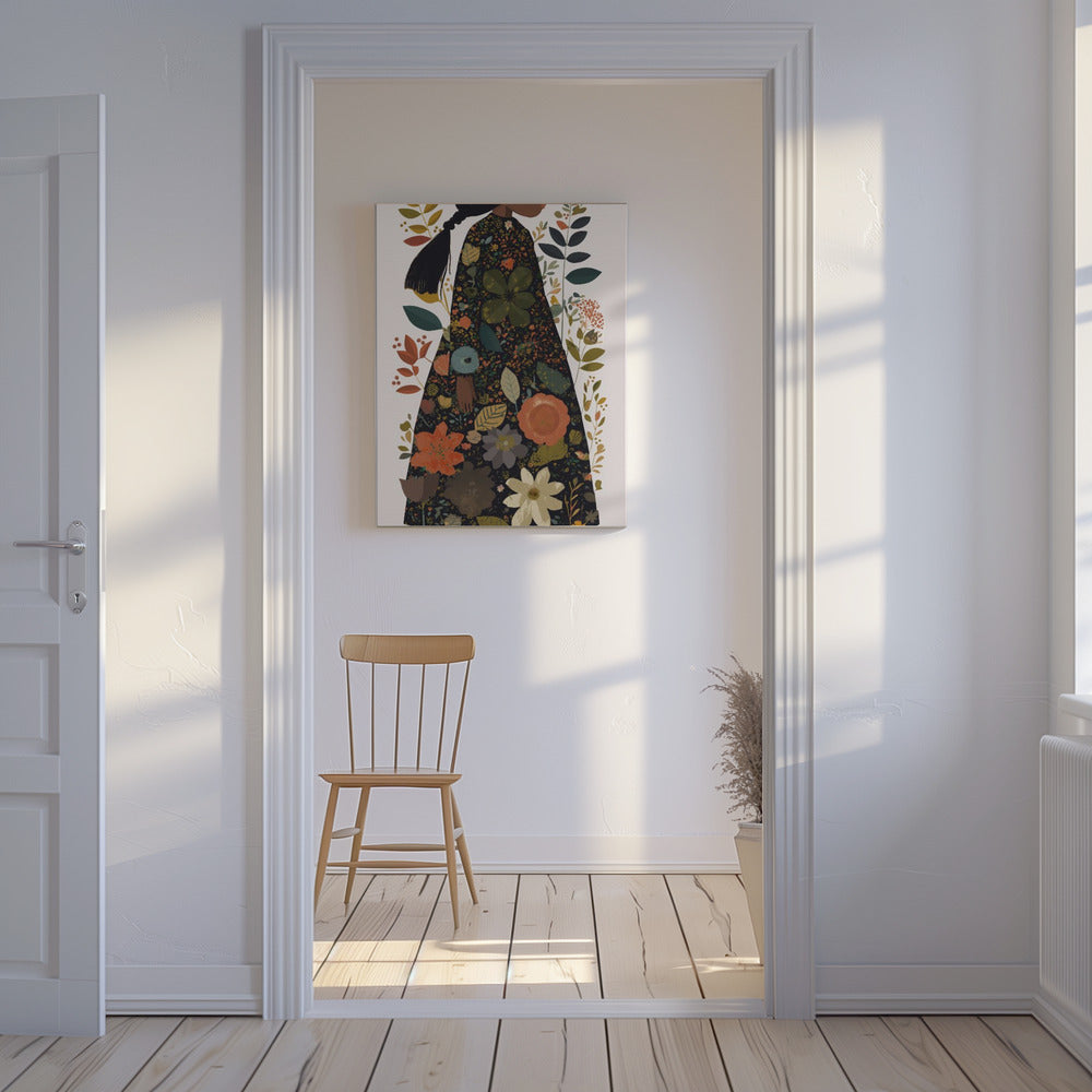 Bloemendroomlandschap | Canvas