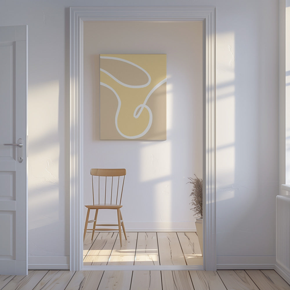 Vorm 14 Geel | Canvas