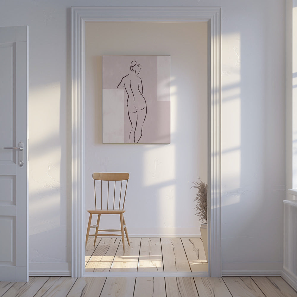 Woman Line | Canvas