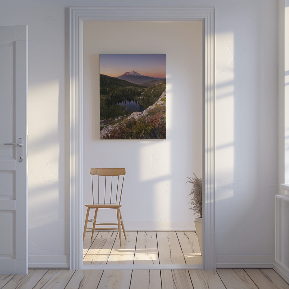 Heart Lake vertical | Canvas