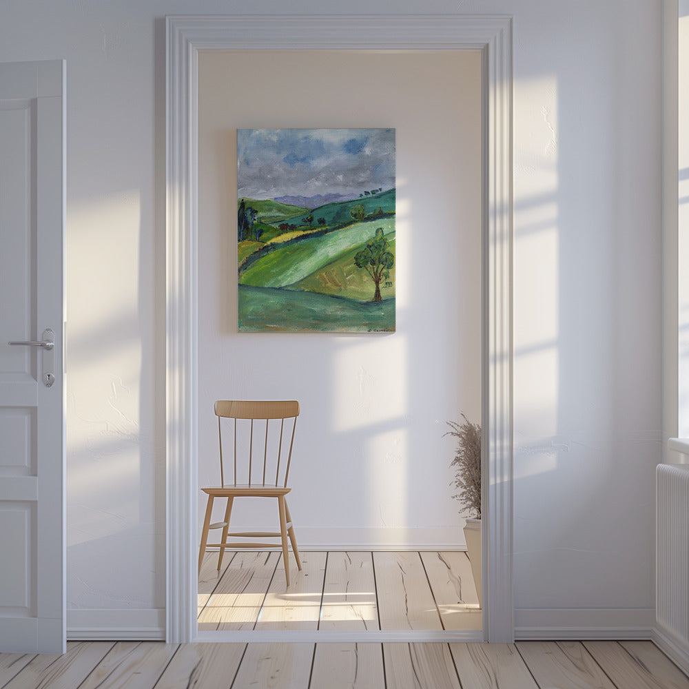 Het platteland | Canvas
