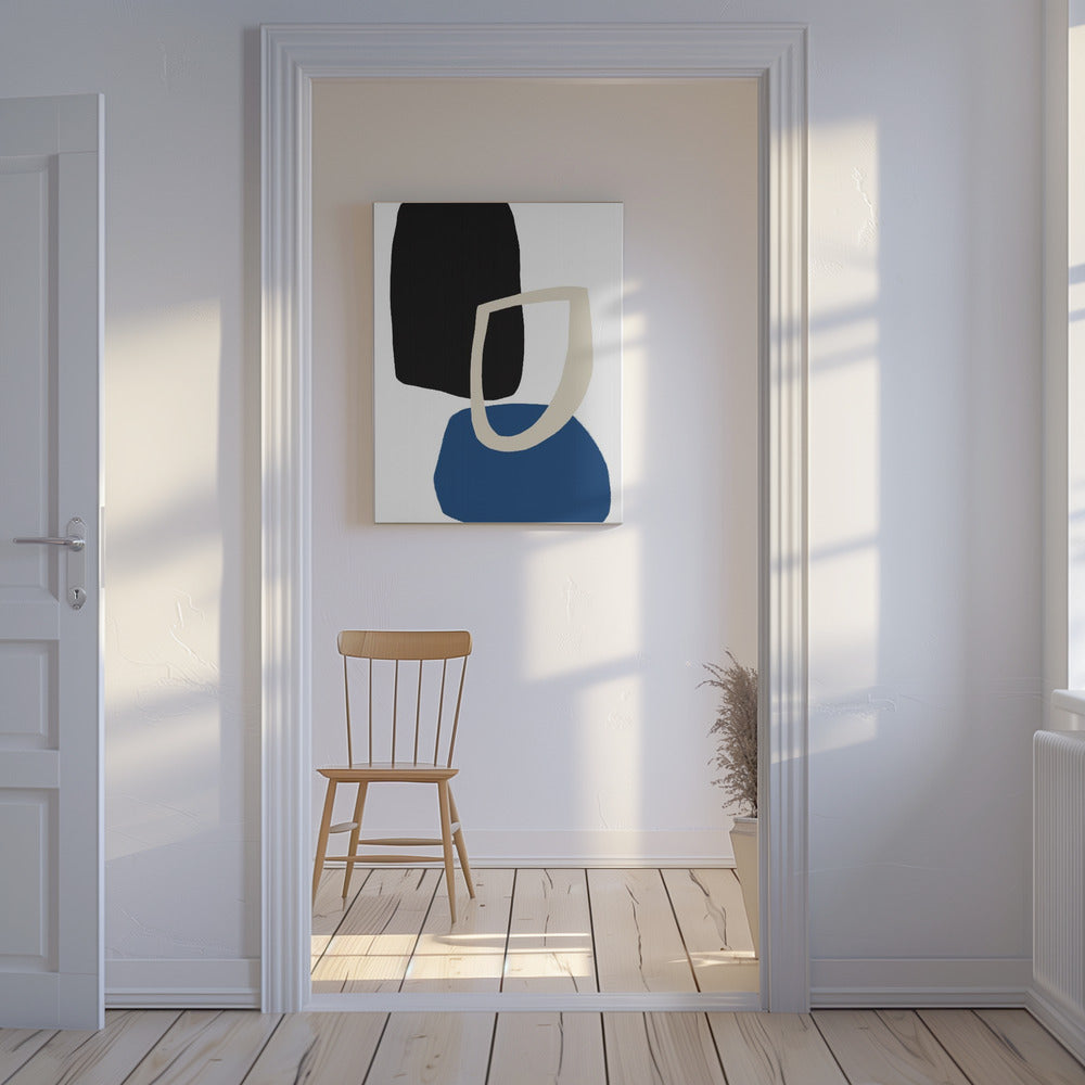 Kleurrijke, gewaagde geometrische vormen | Canvas