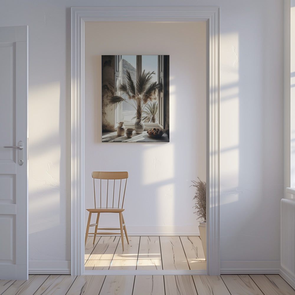 Zonovergoten sereniteit | Canvas