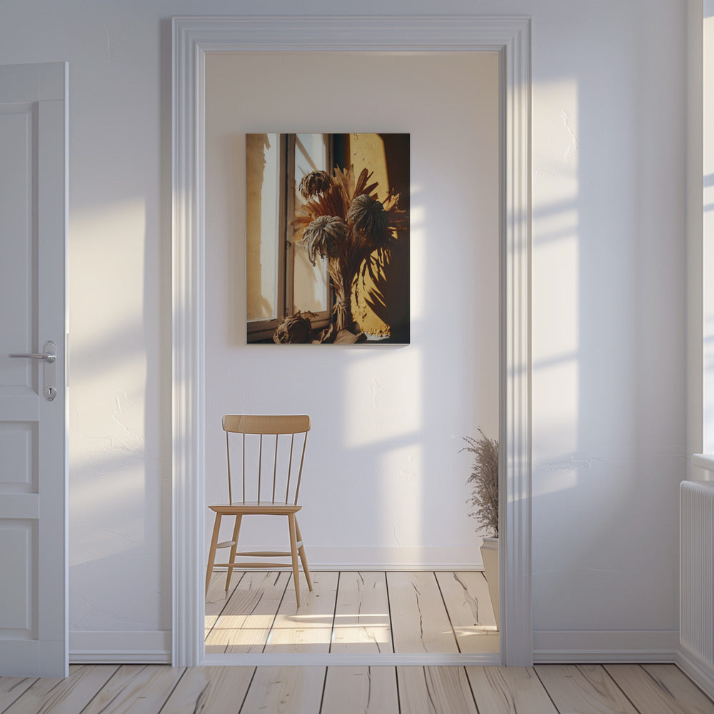 Zonovergoten silhouet | Canvas