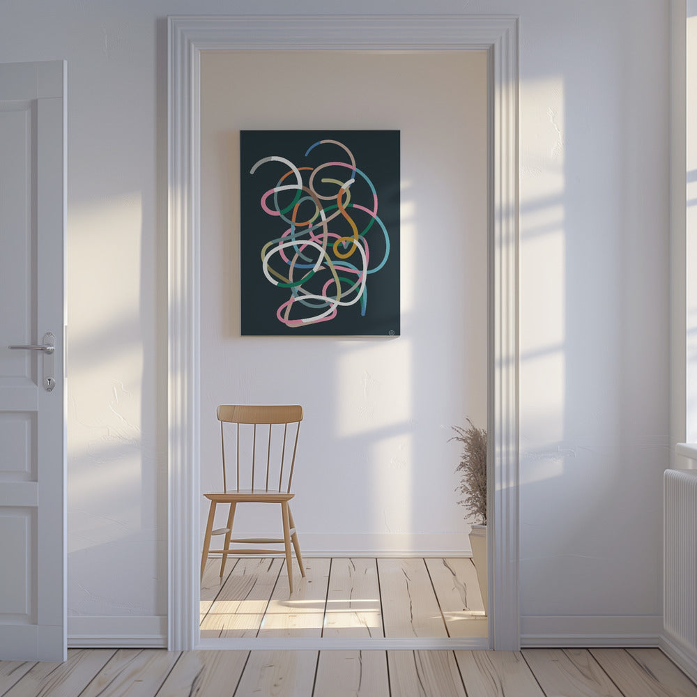 Kleurlijnen | Canvas