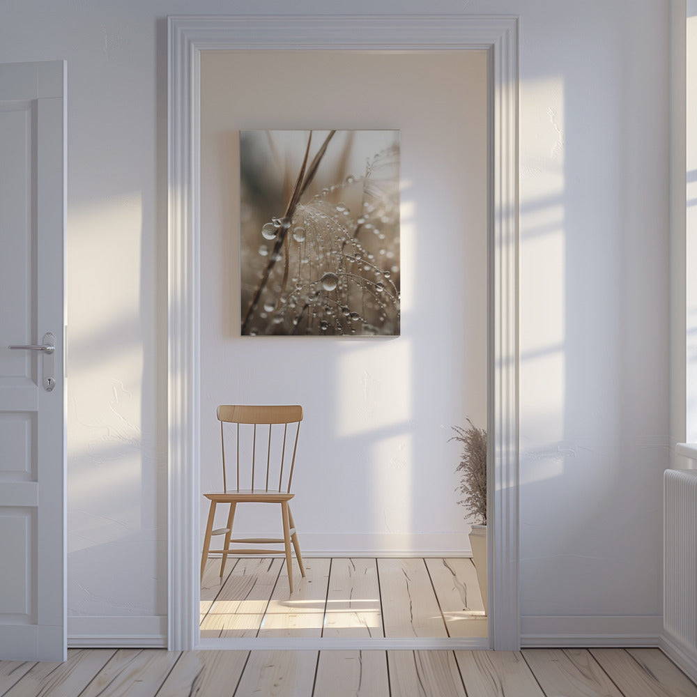 Dauwachtig filigraan | Canvas