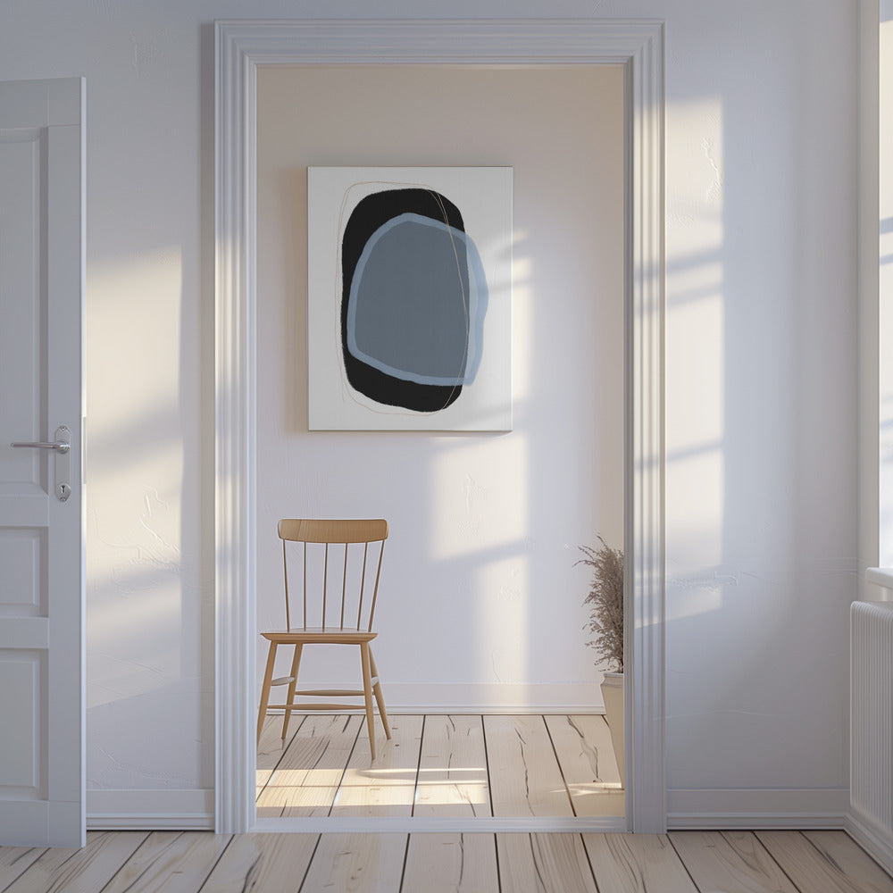 Lagen van sereniteit | Canvas