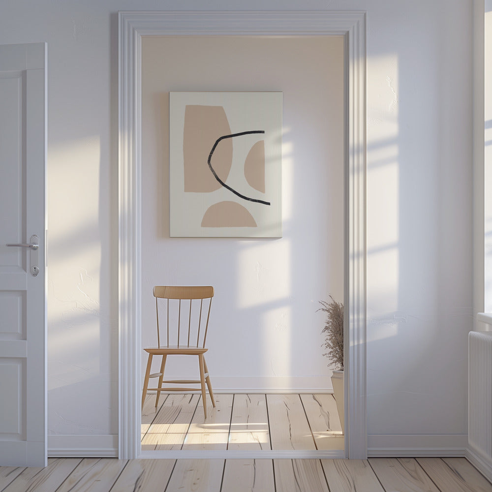Stylish Geometric Composition | Canvas