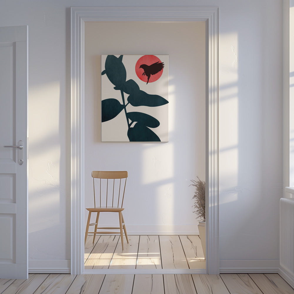 Japanese Bird | Canvas