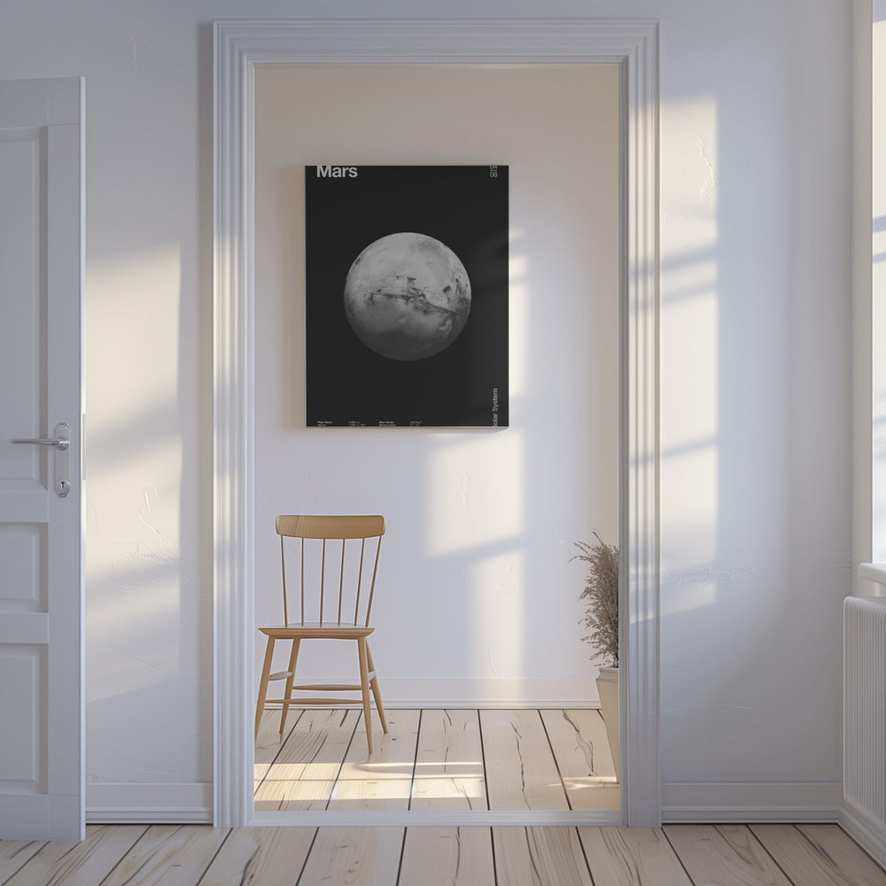 Zonnestelsel Mars | Canvas
