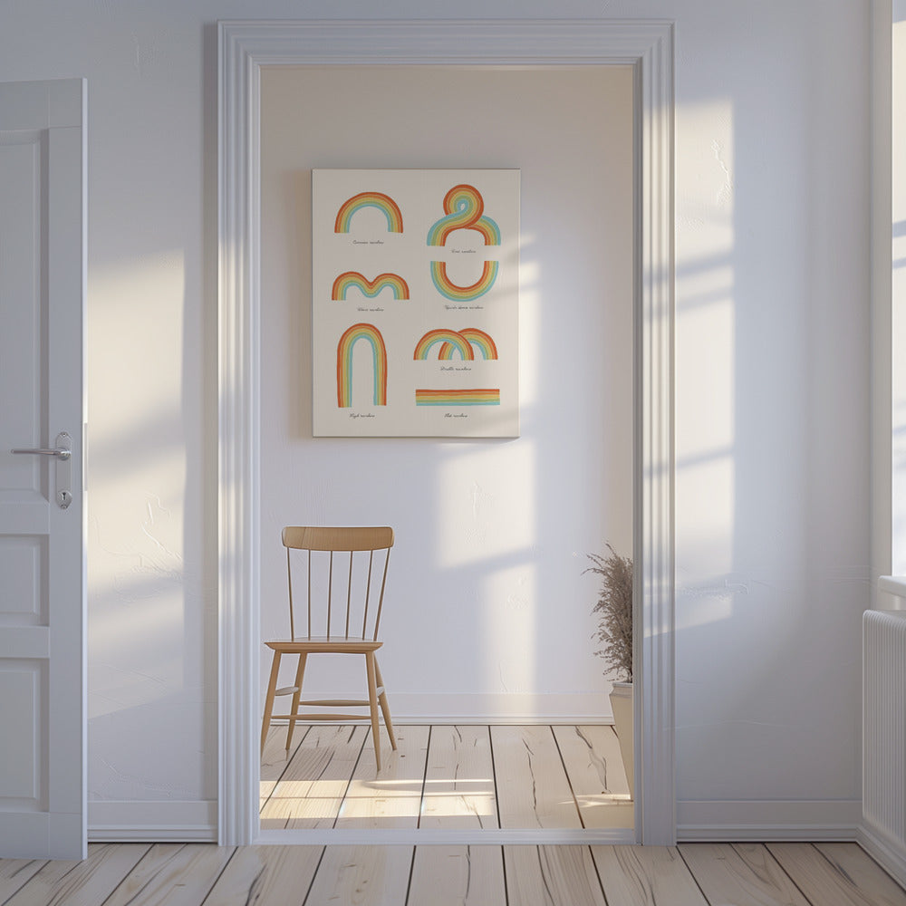 Ken je regenbogen | Canvas