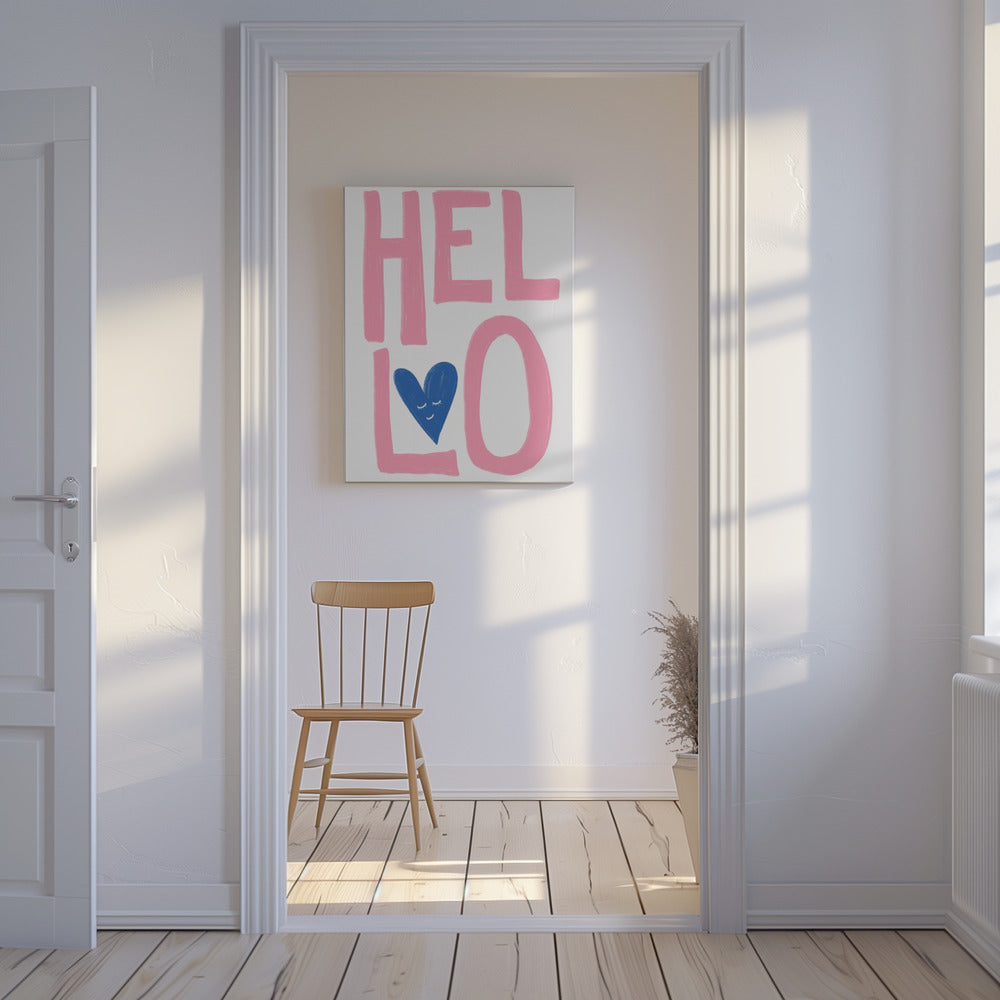 Vriendelijke hartslag | Canvas