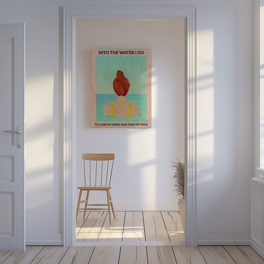 Into the Water (redhead) | Canvas