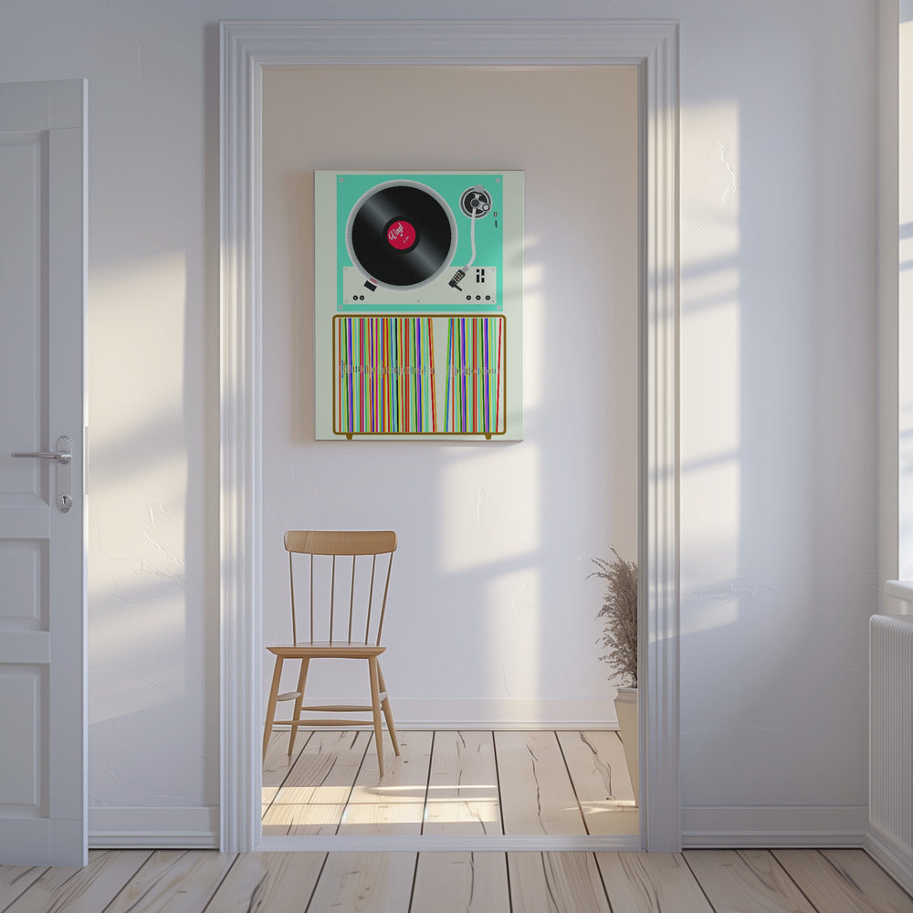 Vinyl Stack | Canvas