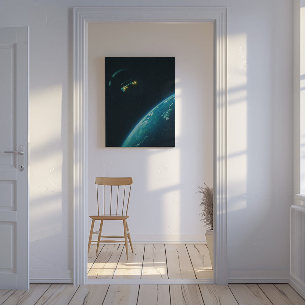 Roadtrip in de ruimte | Canvas