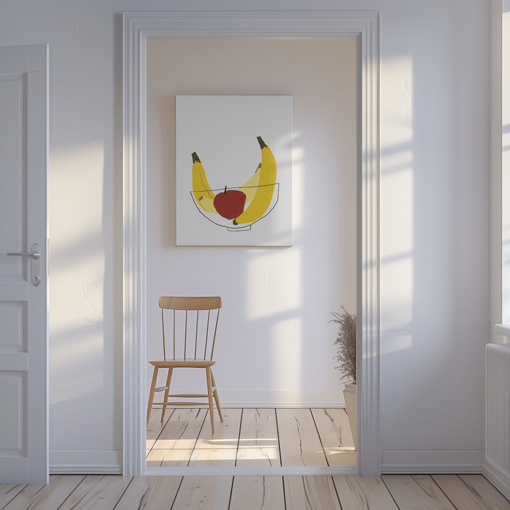 Eenvoudige fruitharmonie | Canvas