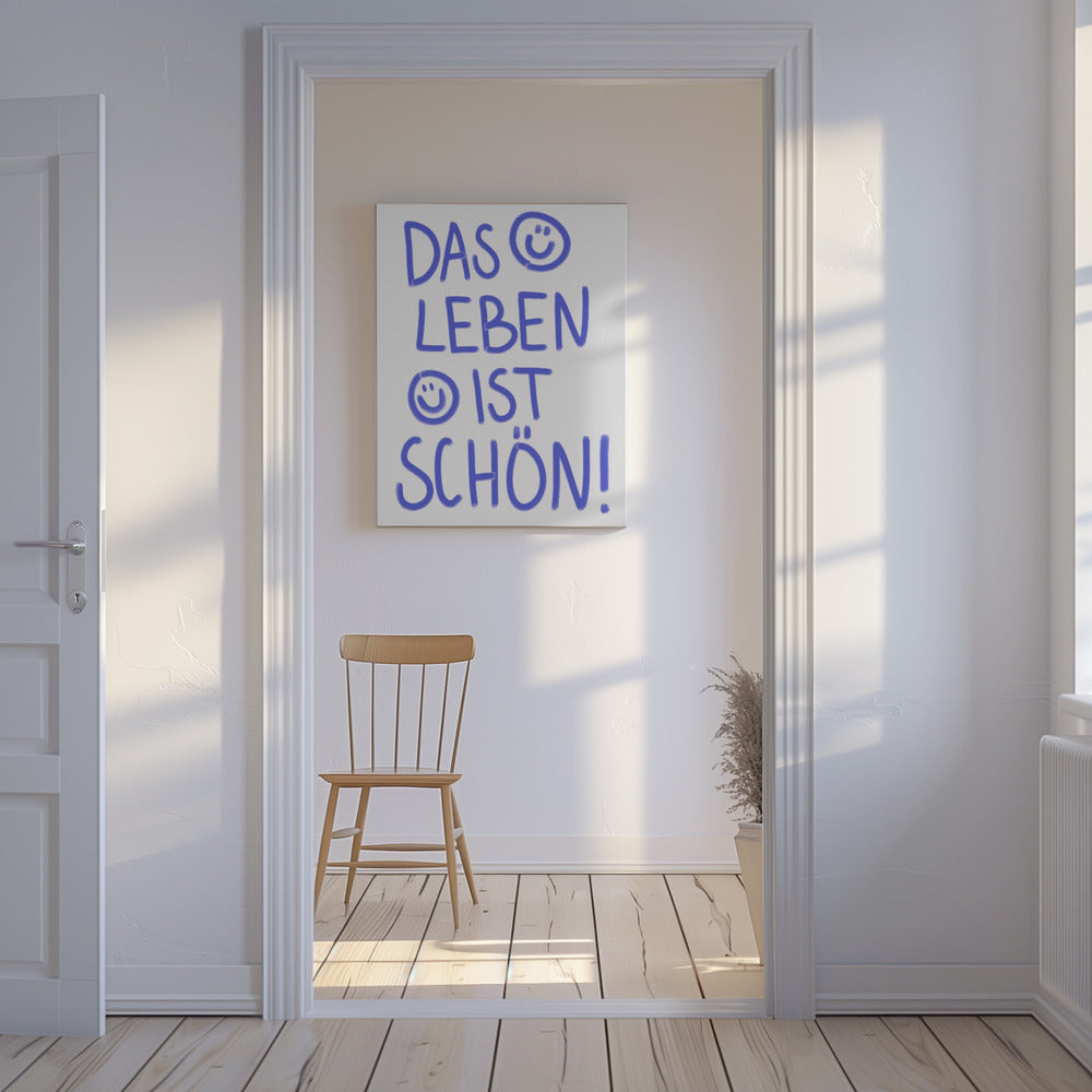 De prachtige vreugde van het leven | Canvas