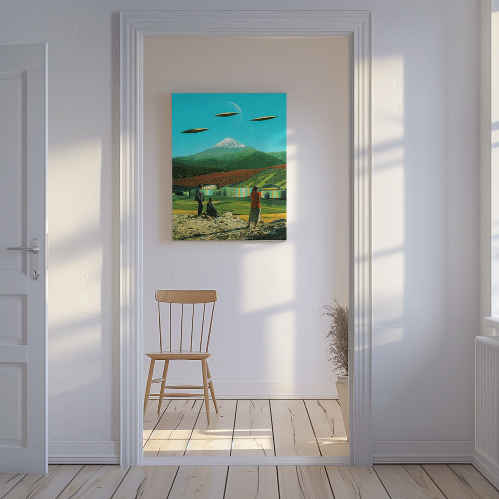 Een buitenaardse invasie | Canvas
