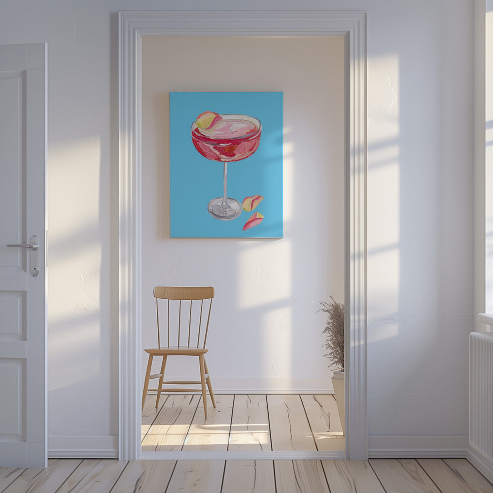 Mousserende rozen gincocktail | Canvas