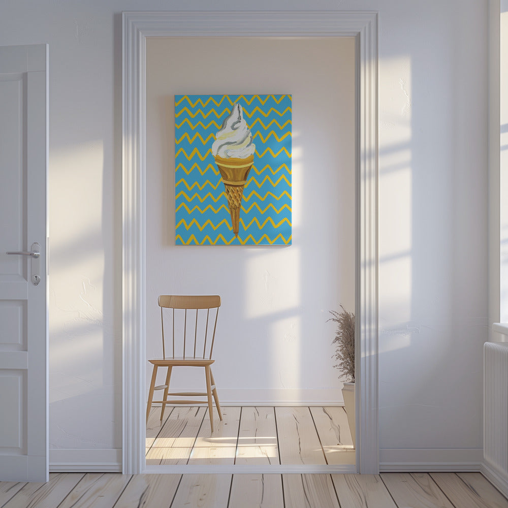 IJsblauw | Canvas