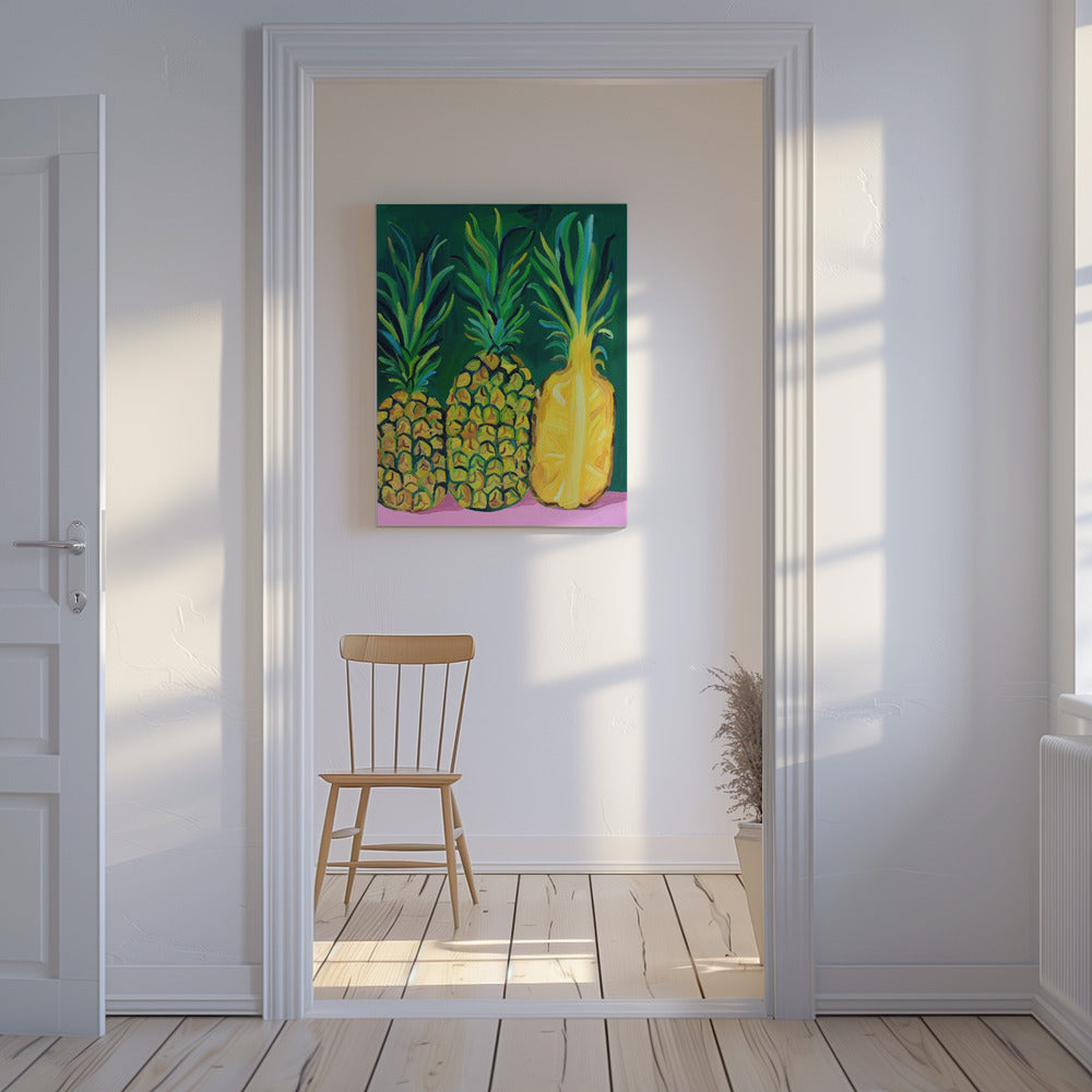 Ananassen | Canvas