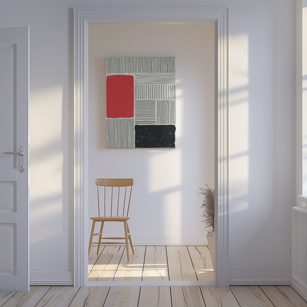 Subtiele Lijn Serie #4 | Canvas