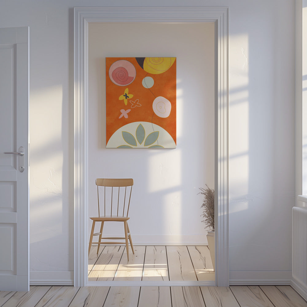 Vriendelijke kleuren 2 | Canvas