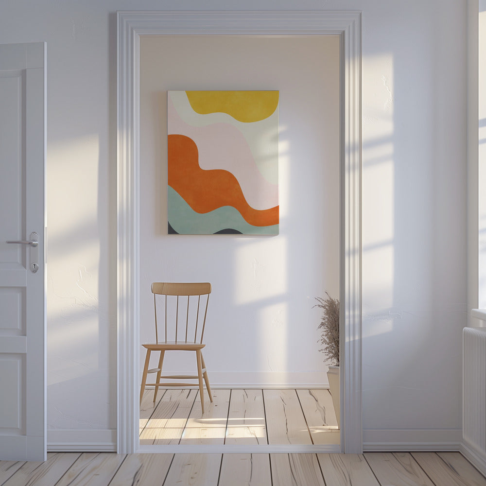 Vriendelijke kleuren3 | Canvas
