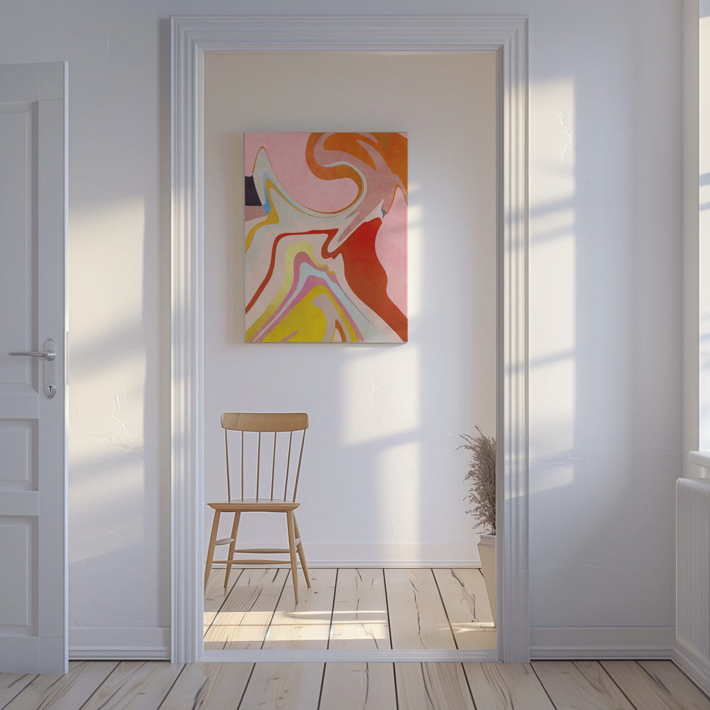 Organisch Bauhaus Waved2 | Canvas
