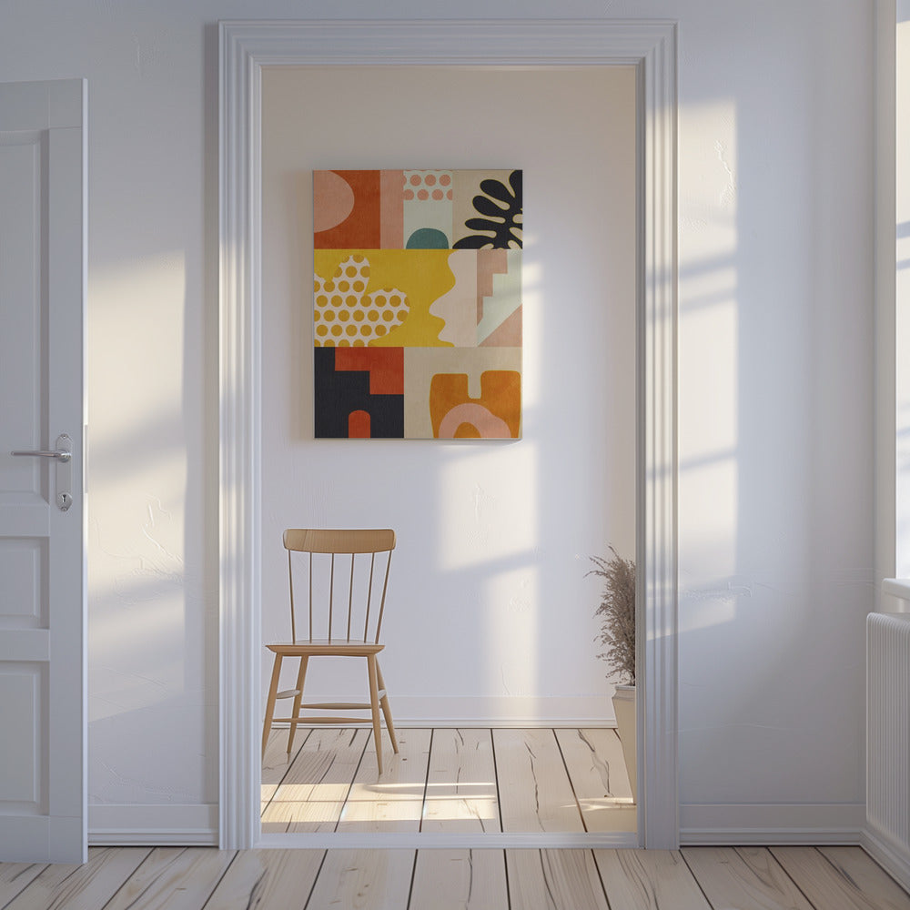 Spelen met vormen 6 | Canvas