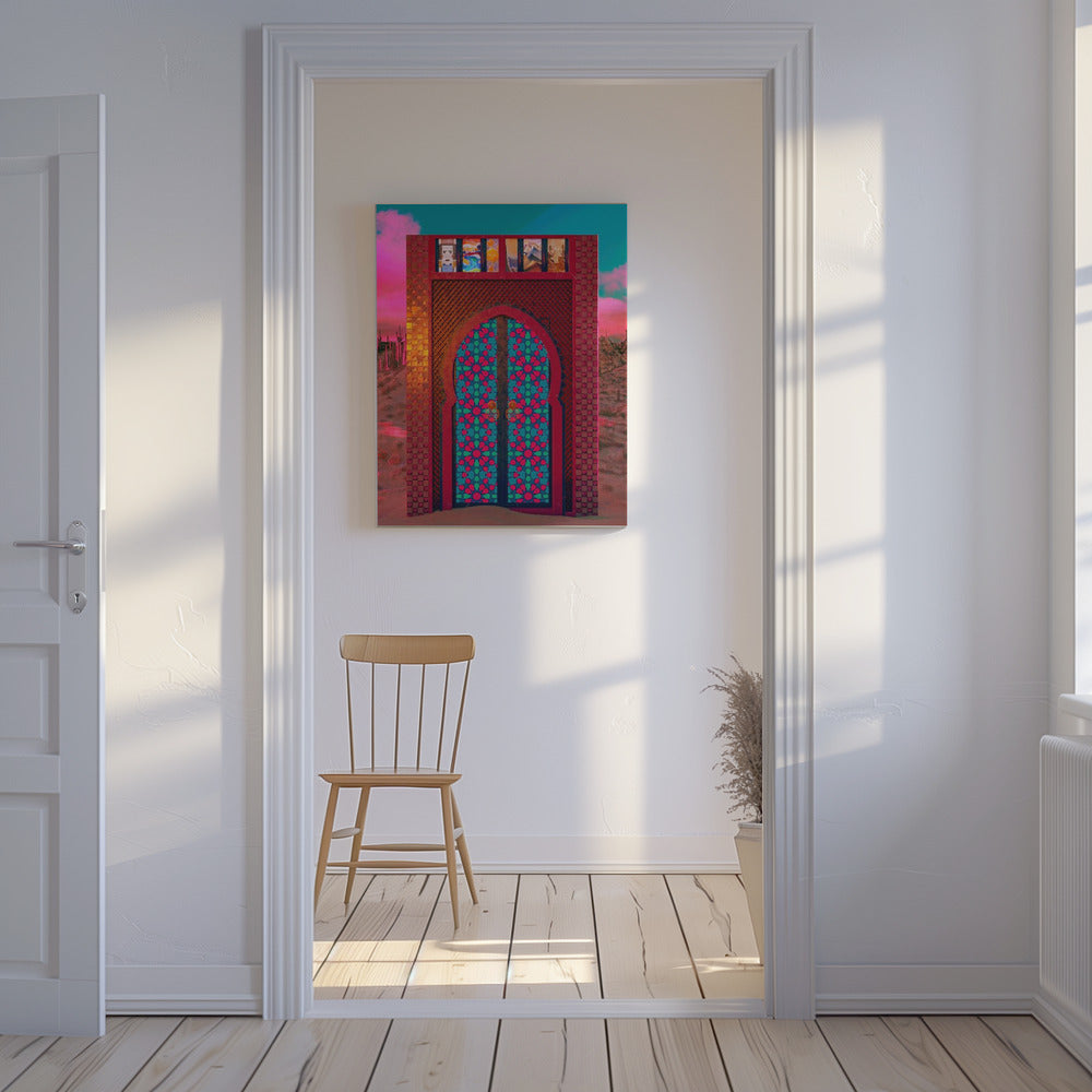 Khalids deur | Canvas