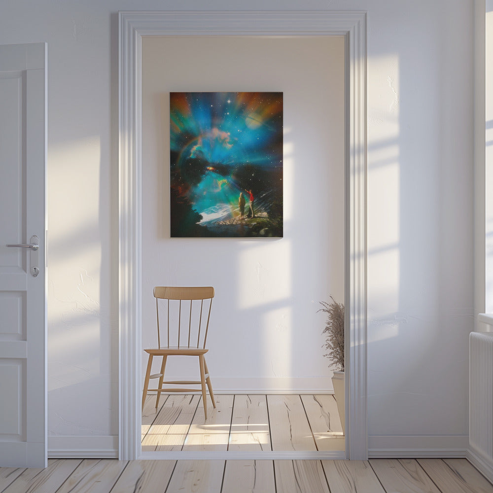 Een merkwaardig gezicht | Canvas