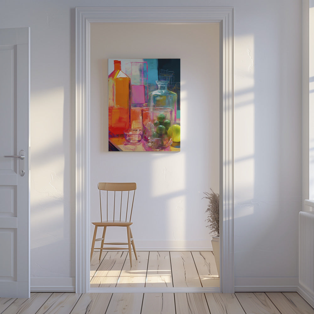 Levendige reflecties | Canvas