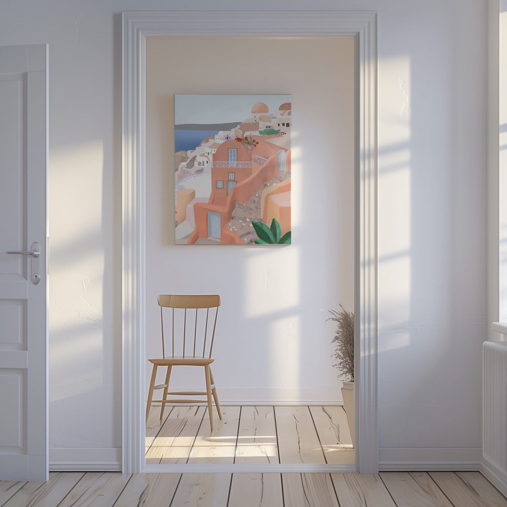 Santorini, Griekenland | Canvas