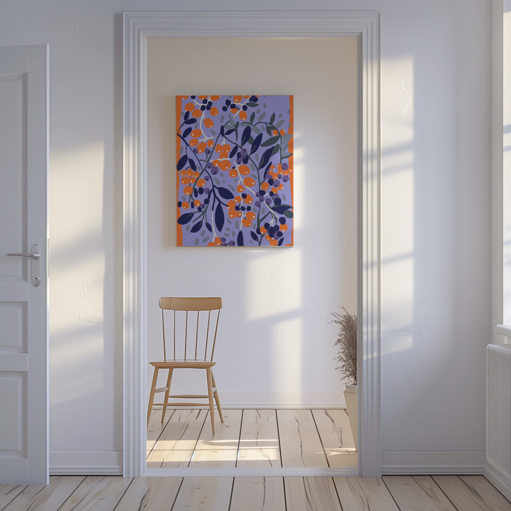 Berry Vibrance | Canvas